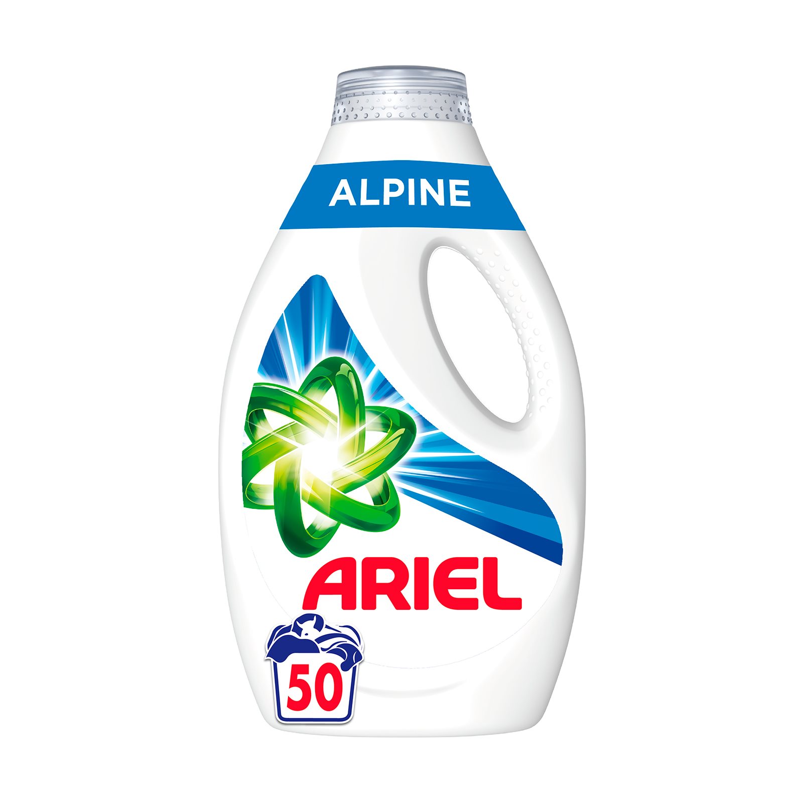 image of ARIEL | Υγρό Πλυντηρίου Ρούχων Alpine 50 Μεζούρες