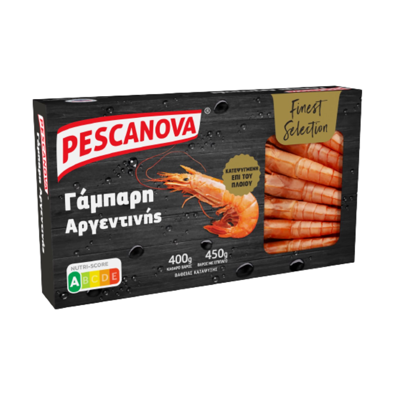 image of Γάμπαρη Ολόκληρη PESCANOVA Finest Selection Αργεντινής 400gr