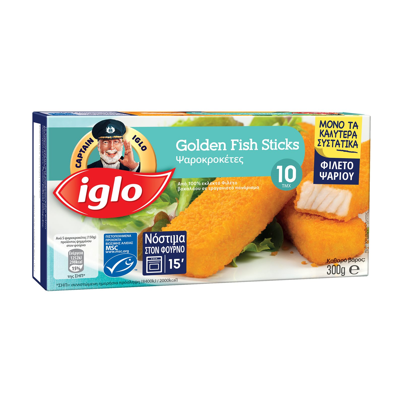 image of Fish Sticks IGLO 10τεμ 300gr