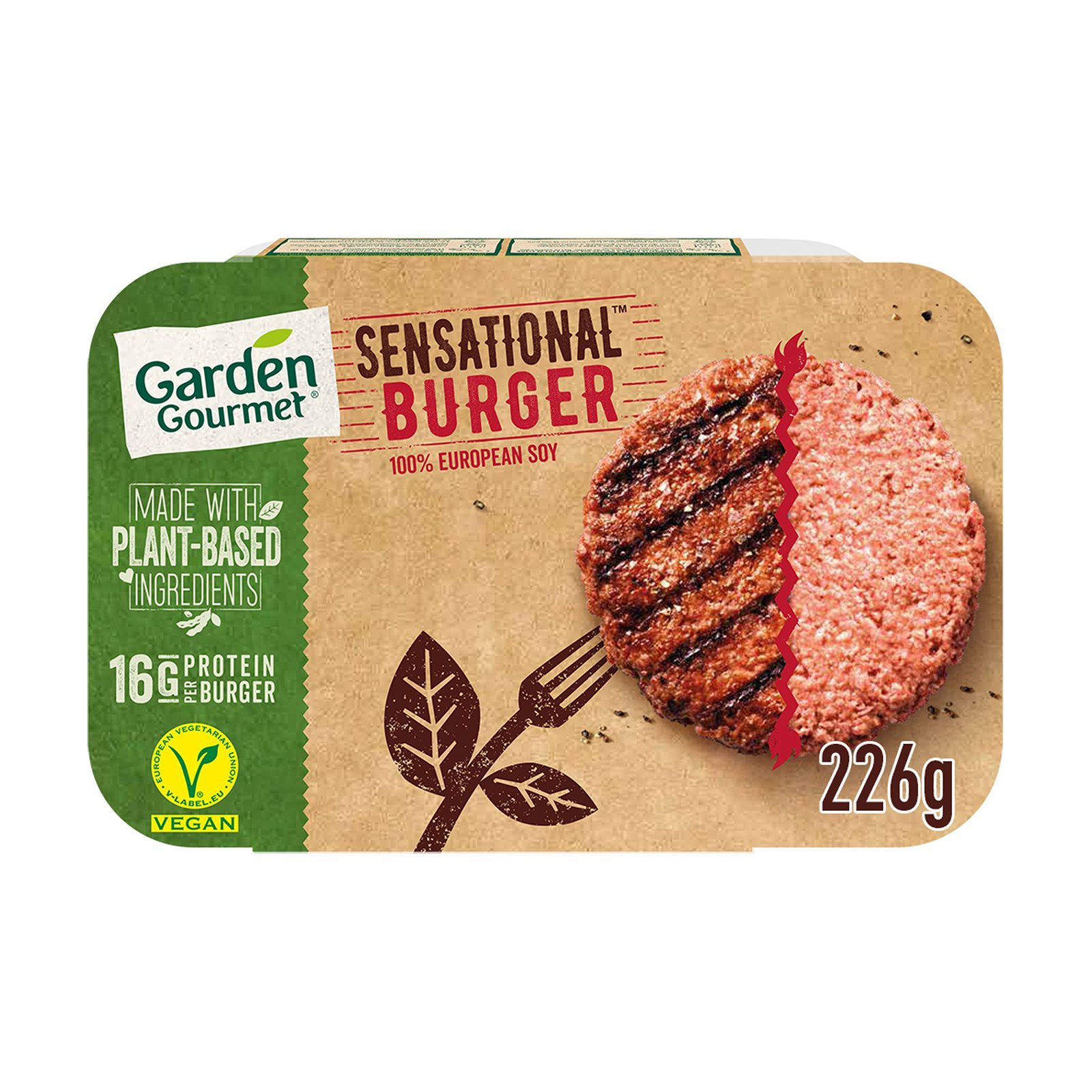 image of Φυτικά Μπιφτέκια GARDEN GOURMET Vegan 226gr