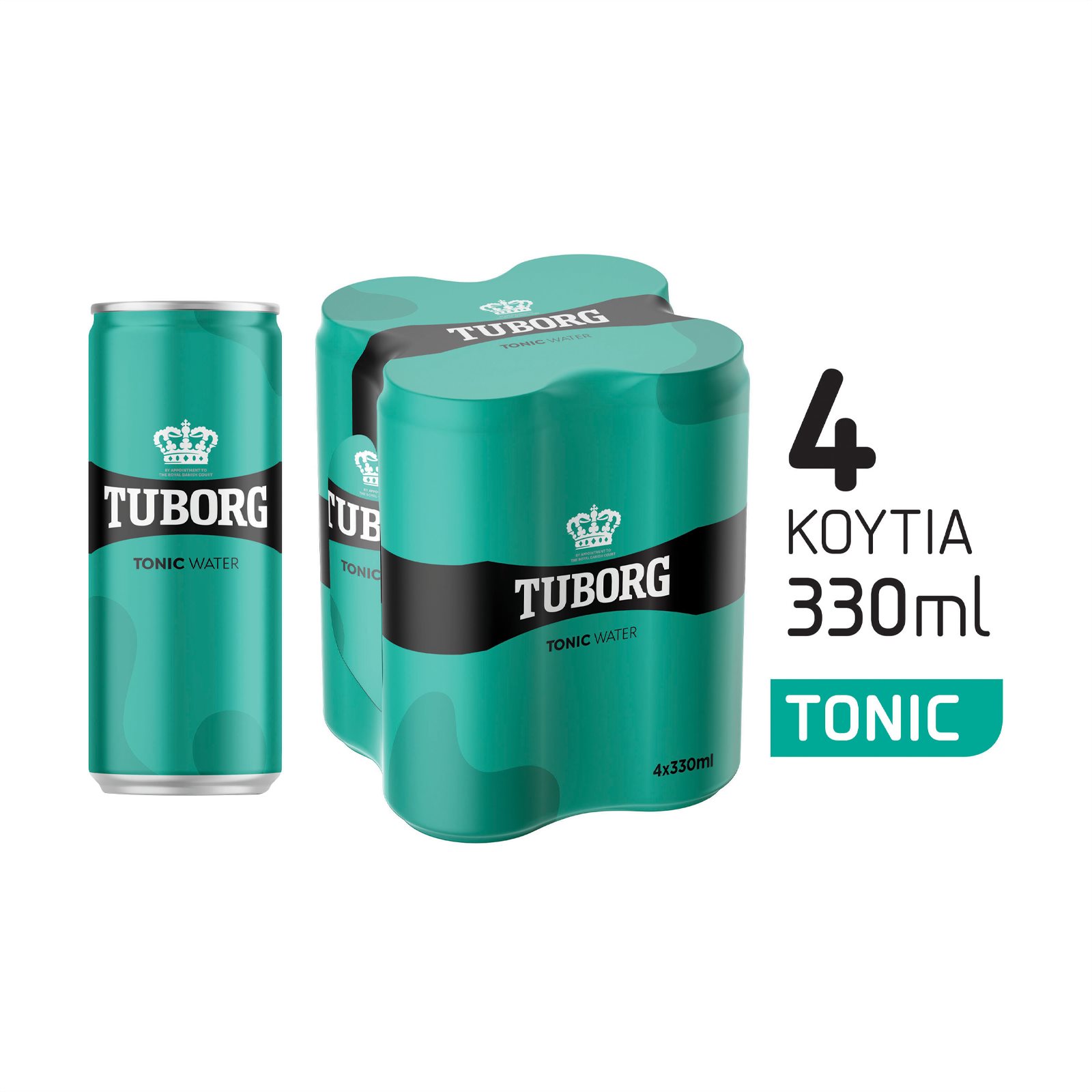 image of TUBORG Τόνικ 4x330ml