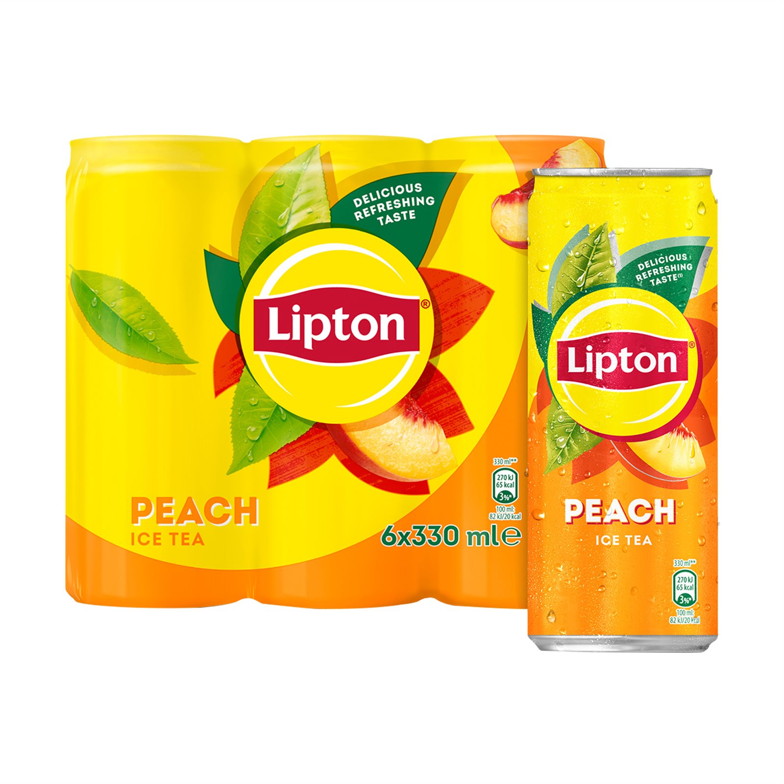 image of LIPTON Ice Tea Ροδάκινο 6x330ml