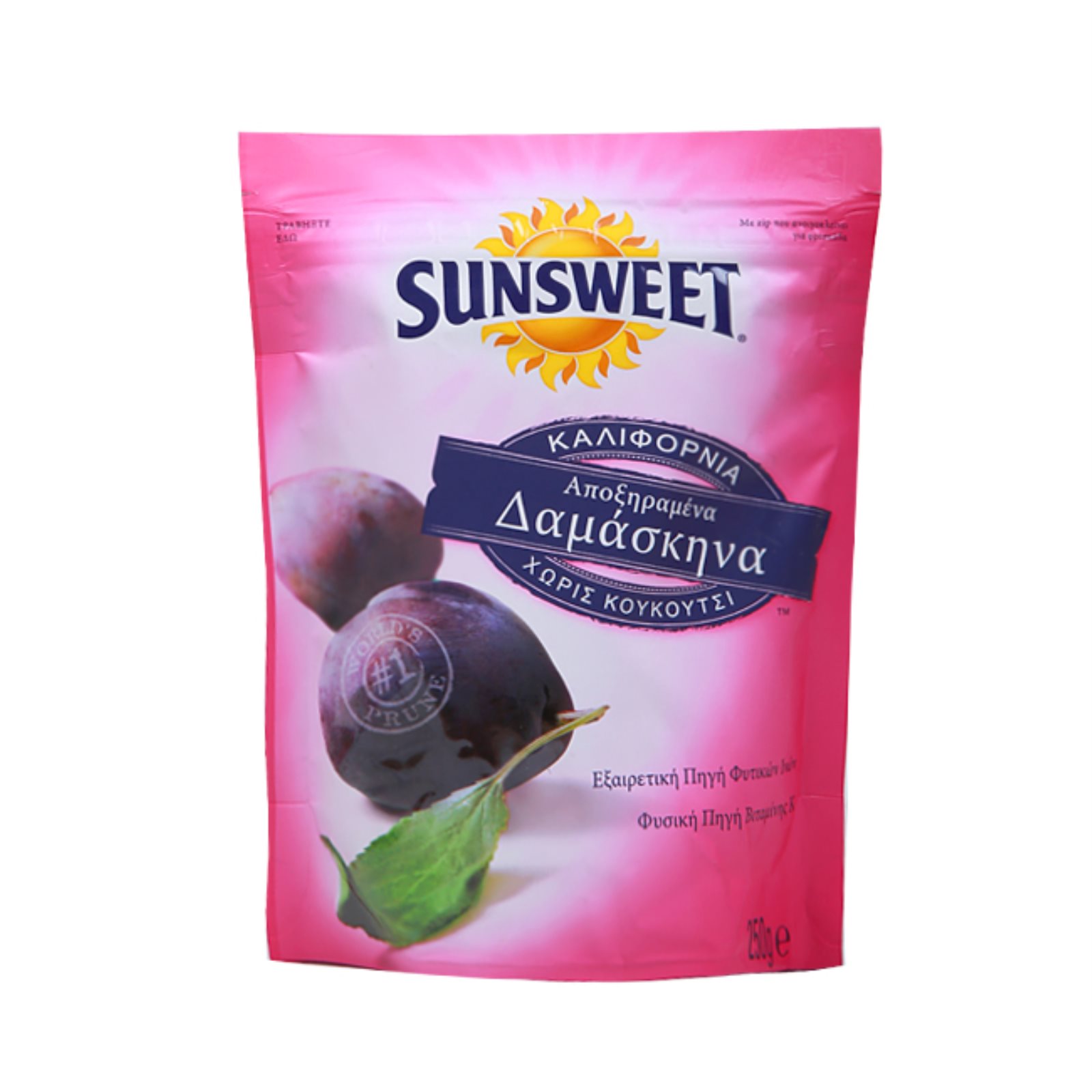 image of SUNSWEET Δαμάσκηνα Αποξηραμένα Απύρηνα 250gr