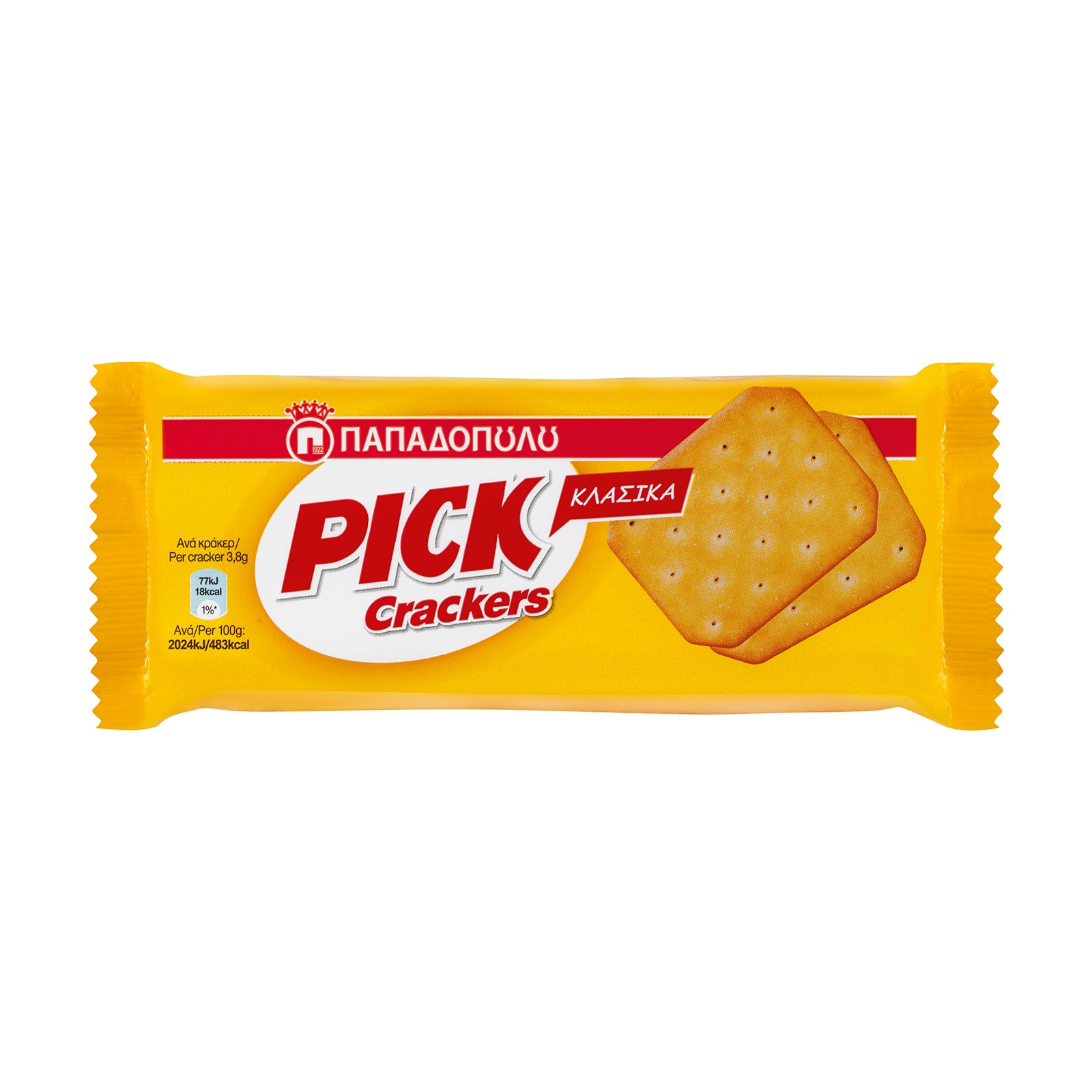 image of ΠΑΠΑΔΟΠΟΥΛΟΥ Pick Crackers Classic 100gr