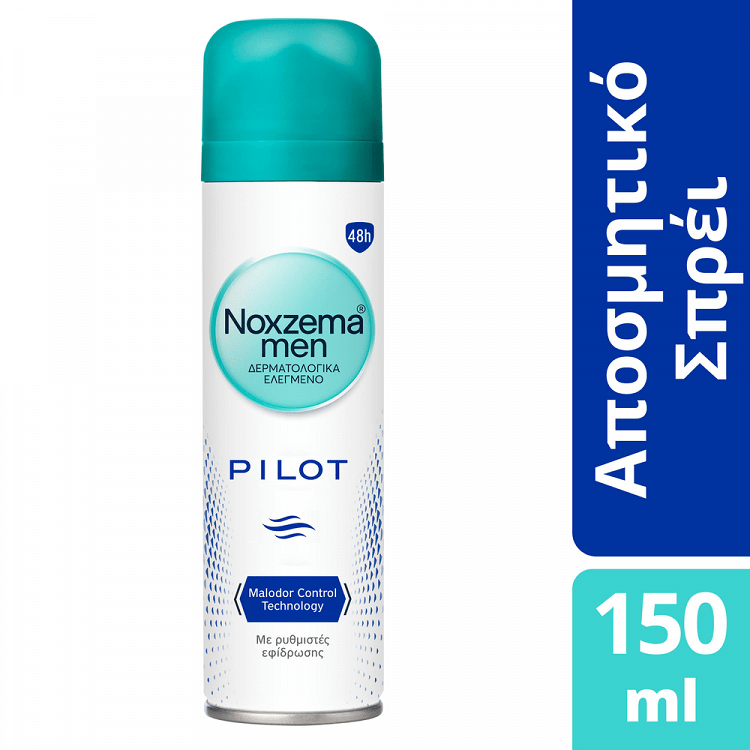 image of Noxzema Men Αποσμητικό Σπρέυ Pilot 150ml