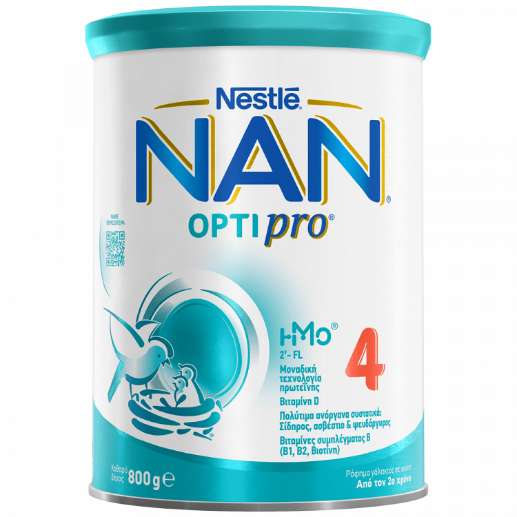 image of Nestle Βρεφικό Γάλα Σκόνη Nan Optipro 4 800gr