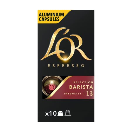 image of L'OR Καφές Espresso Barista σε Κάψουλες συμβατές με μηχανή Nespresso 10x5,2gr