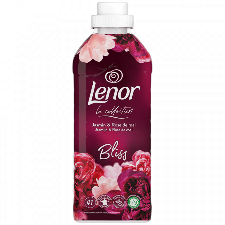 image of LENOR Συμπυκνωμένο Μαλακτικό Ρούχων Jasmine & Rose de Mai Bliss 41 πλύσεις