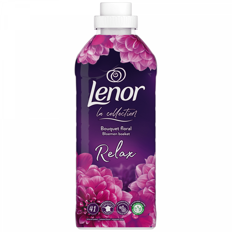 image of LENOR Συμπυκνωμένο Μαλακτικό Ρούχων Bouquet Floral Relax 41 πλύσεις