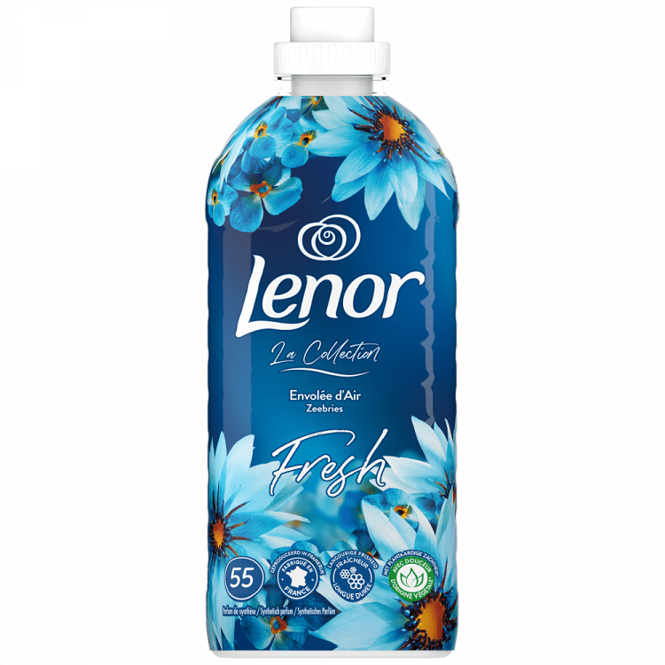 image of LENOR Συμπυκνωμένο Μαλακτικό Ρούχων Ocean Escape Fresh 55 πλύσεις