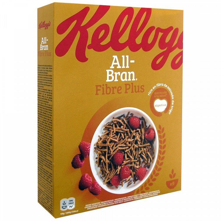 image of KELLOGG'S All Bran Fibre Plus Δημητριακά 375gr