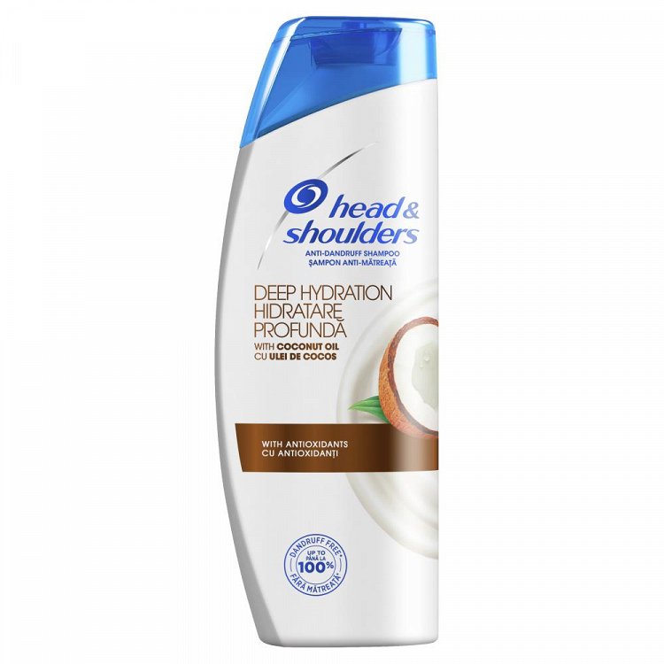 image of HEAD & SHOULDERS Deep Hydration Σαμπουάν Μαλλιών Αντιπυτιριδικό 360ml