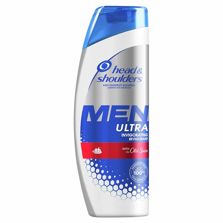 image of HEAD & SHOULDERS Men Ultra Invigorating Σαμπουάν Μαλλιών Αντιπυτιριδικό με Old Spice 360ml