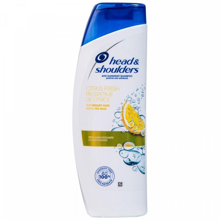 image of HEAD&SHOULDERS | Σαμπουάν Citrus Fresh Αντιπιτυριδικό 360ml