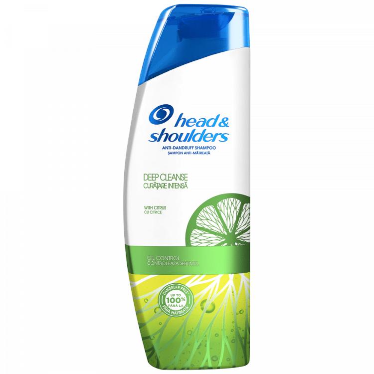 image of HEAD & SHOULDERS Σαμπουάν Βαθύ Καθαρισμός Oil Control 300ml