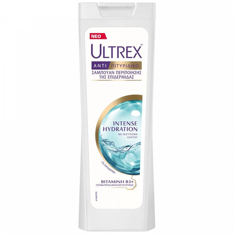 image of ULTREX Γυναικείο Σαμπουάν Ξηροδερμία 360ml