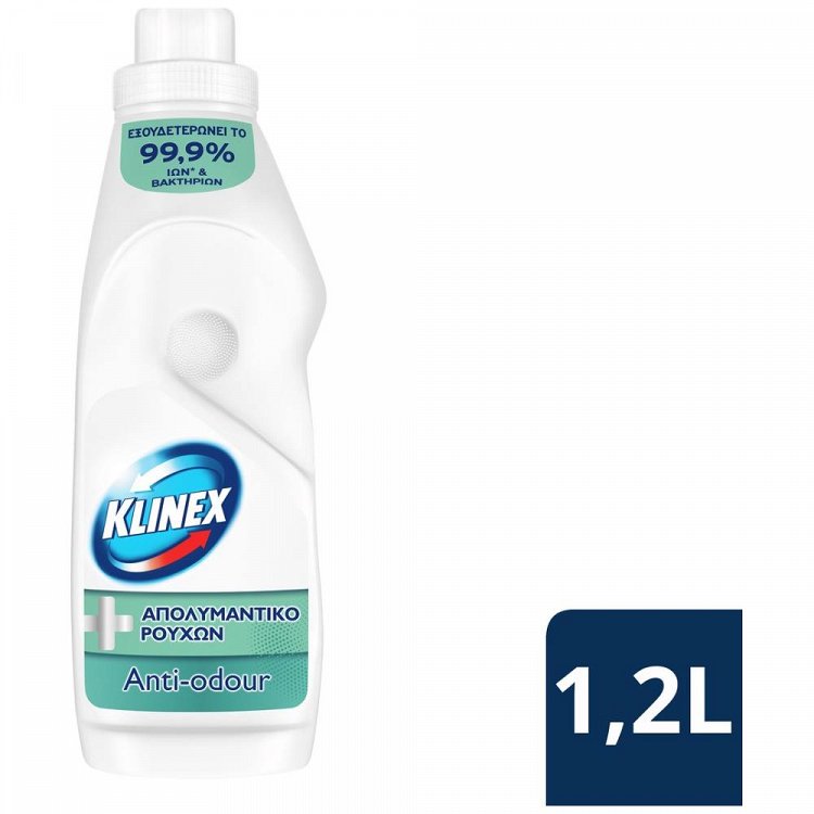 image of KLINEX Απολυμαντικό Για Ρούχα Anti Odour 12mez. 1,2lt.