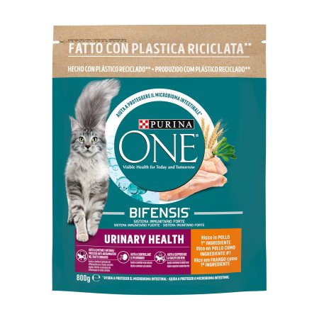 image of PURINA One Urinary Care Ξηρά Τροφή Γάτας με Κοτόπουλο 800gr