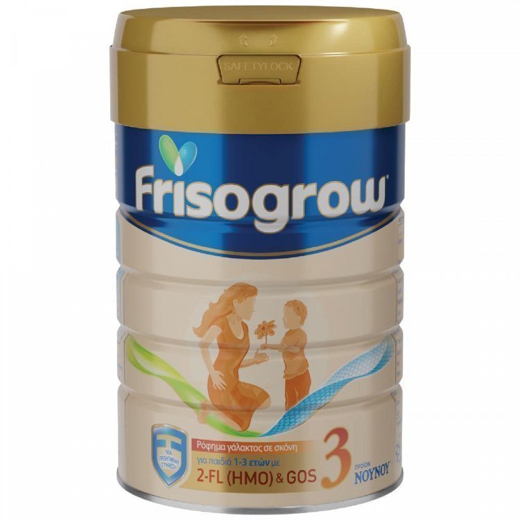 image of FRISOGROW 3 Γάλα 3ης Βρεφικής Ηλικίας 1-3 Ετών Easy Lid 400gr