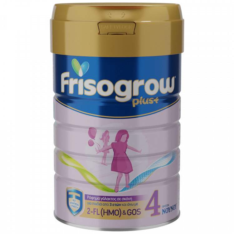 image of FRISOGROW Plus+ 4 Ρόφημα Γάλακτος για Παιδιά 3-5 Ετών σε σκόνη 800gr