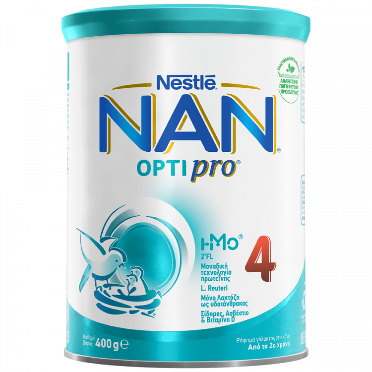 image of NAN | Γάλα Νηπιακό Σκόνη Optipro Νο4 2+ Ετών 400gr