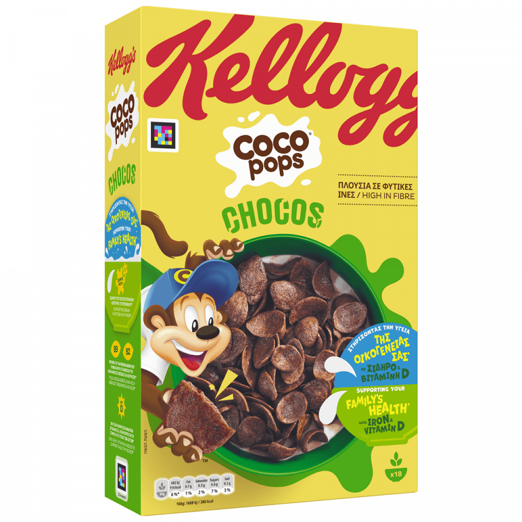 image of KELLOGG'S Coco Pops Chocos Δημητριακά 550gr