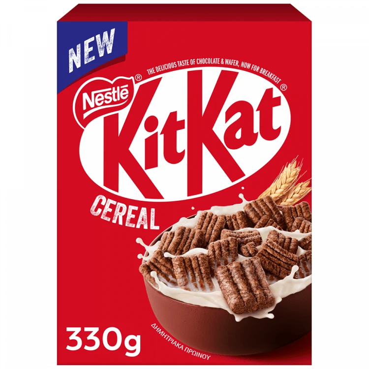 image of NESTLE Kit Kat Δημητριακά με Σοκολάτα 330gr