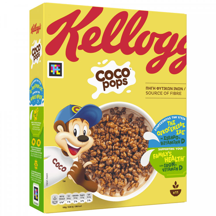 image of KELLOGG'S Coco Pops Δημητριακά 330gr