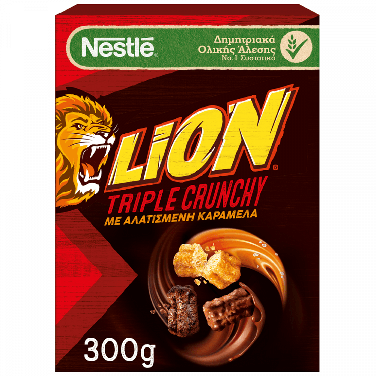 image of LION | Δημητριακά Lion Triple Crunchy 300g