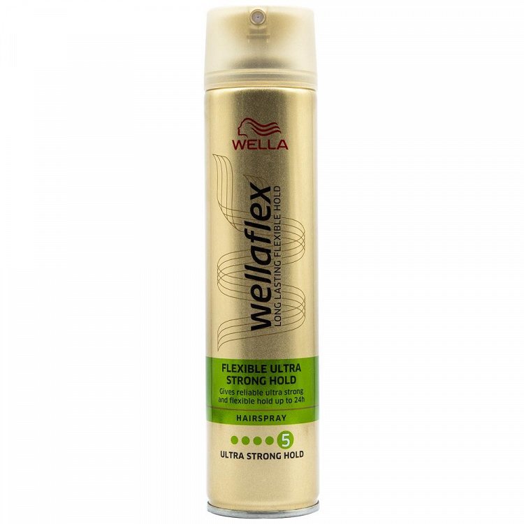image of Wella Flex Λακ Flexible Hold Ultra Strong No5 250ml