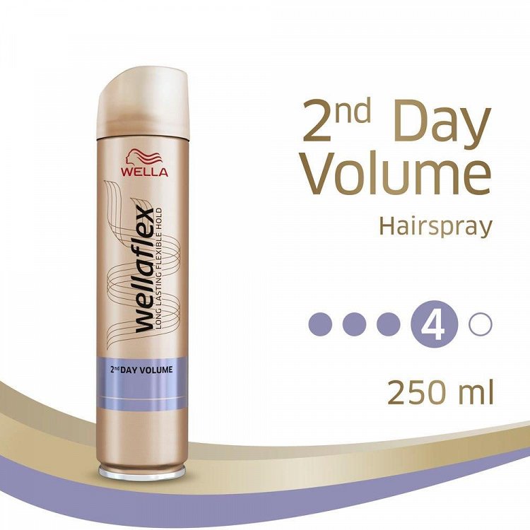 image of Wella Flex Λακ Εxtra Όγκος Πολύ Δυνατό 250ml