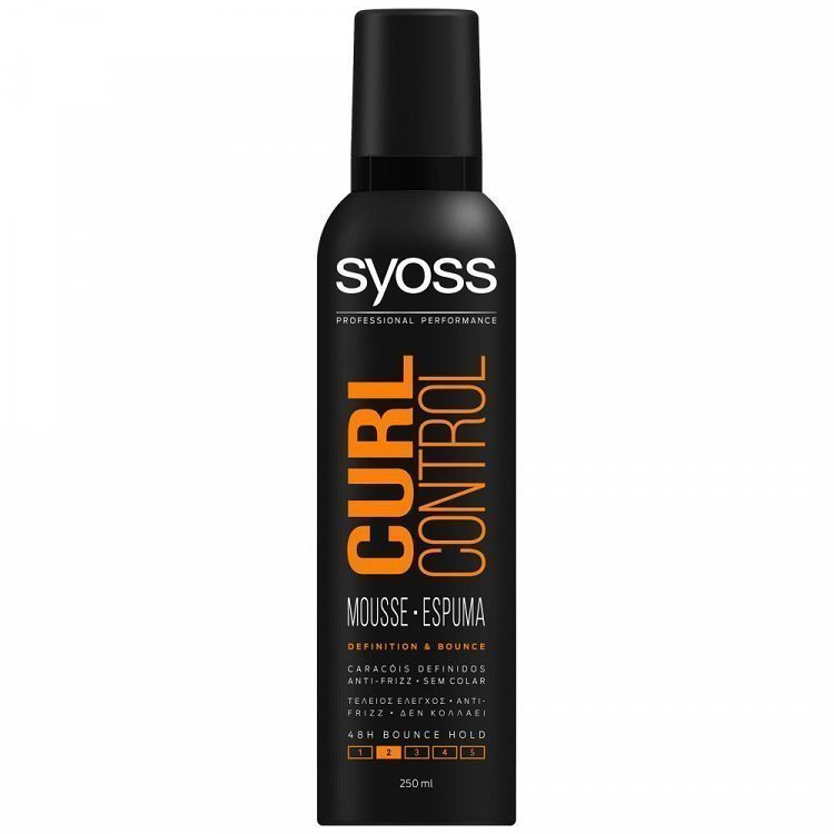 image of SYOSS Curl Control Αφρός Μαλλιών για Μπούκλες 250ml