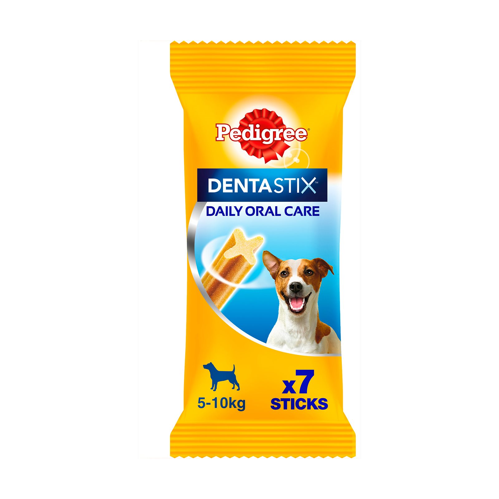 image of PEDIGREE Dentastix Σνακ για Σκύλους Μικρού Μεγέθους 7τεμ 110gr