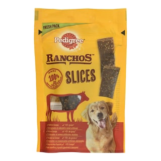 image of PEDIGREE Snack Σκύλωv Ranchos Slices Μοσχάρι 60g