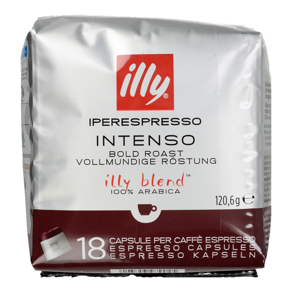 image of Illy Iperespresso Cube Intenso Κάψουλες 18Tμχ 120gr