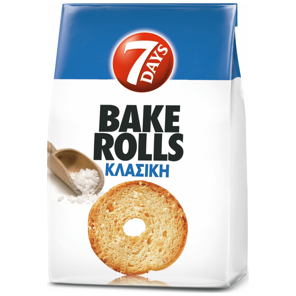 image of 7DAYS Bake Rolls Αλάτι 150gr