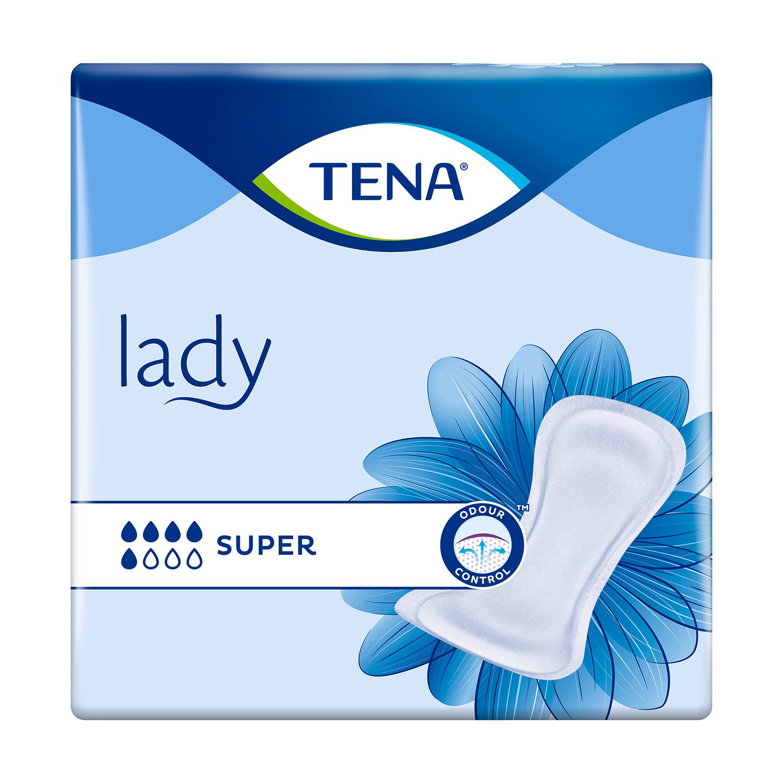 image of TENA Lady Σερβιέτες Ακράτειας Super 15τεμ