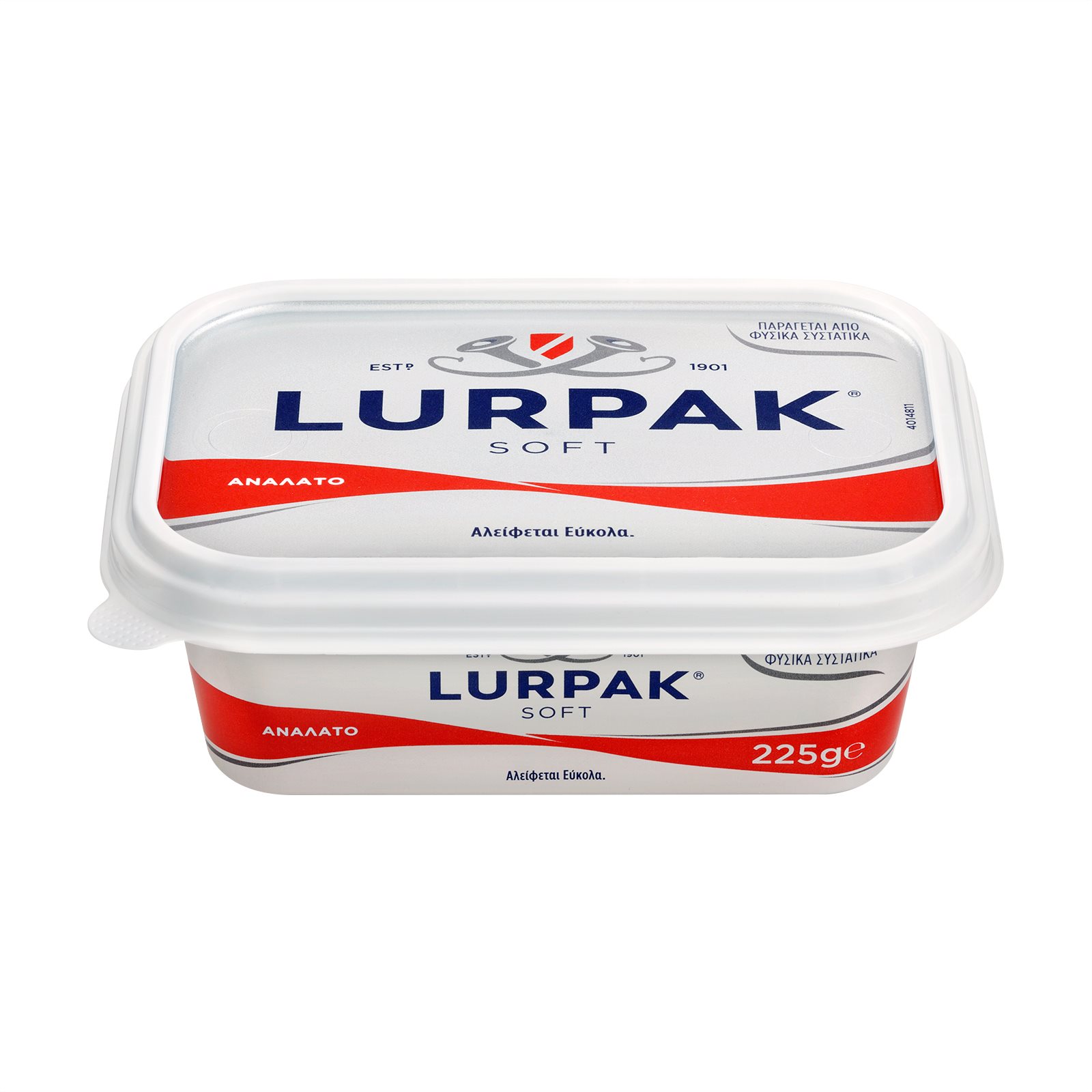 image of LURPAK Βούτυρο Soft Ανάλατο 225gr