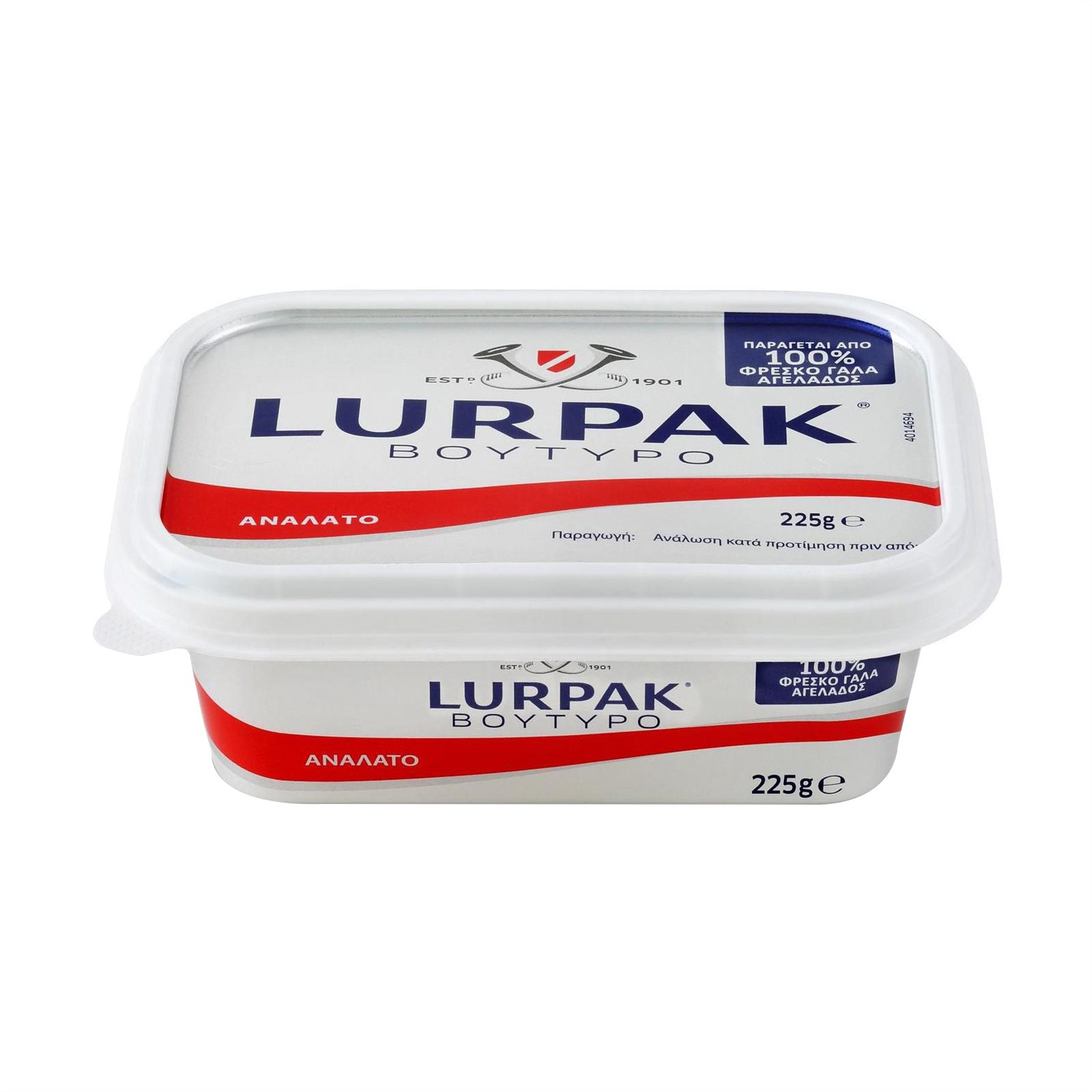 image of LURPAK Βούτυρο Ανάλατο 225gr