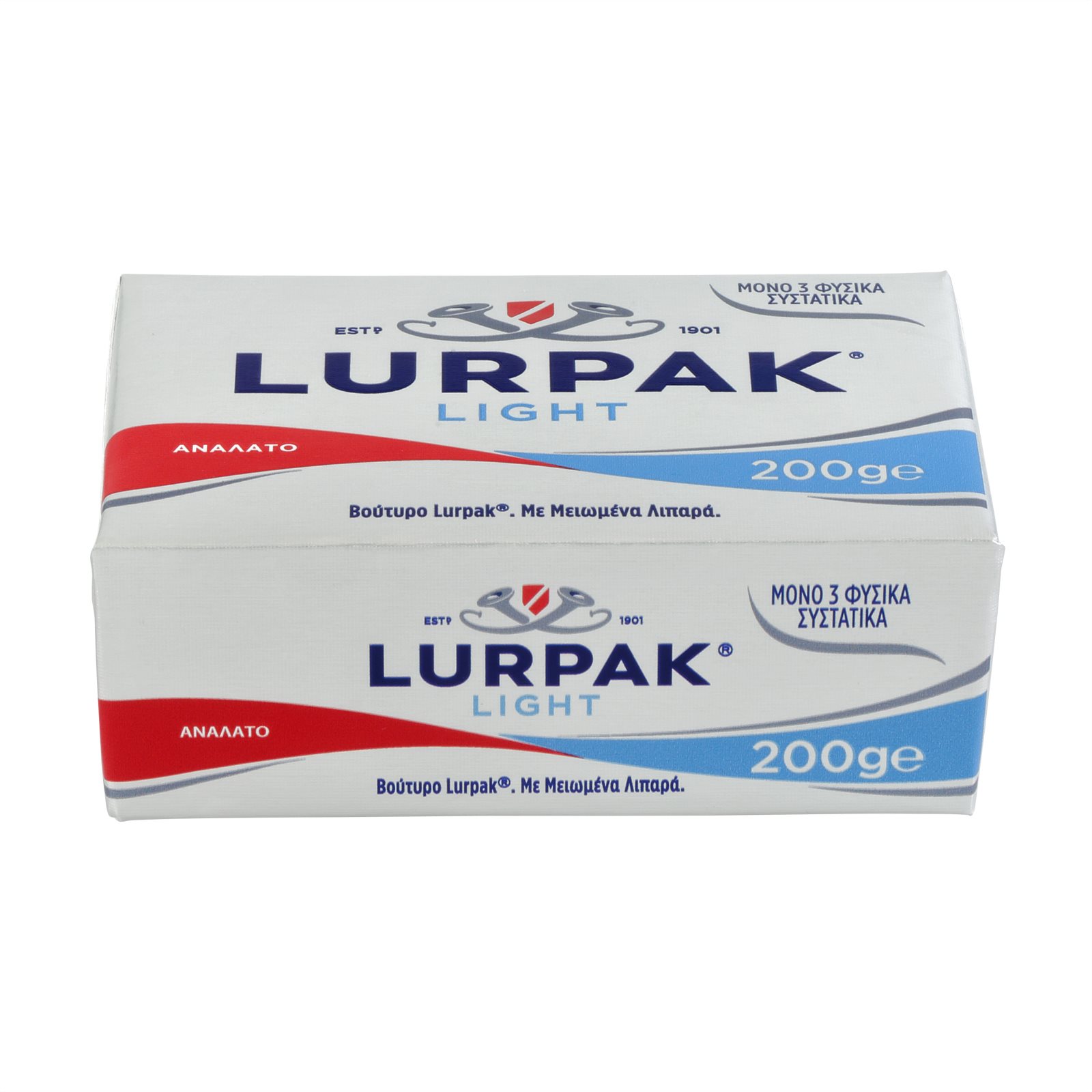 image of LURPAK Βούτυρο Ελαφρύ Ανάλατο 200gr