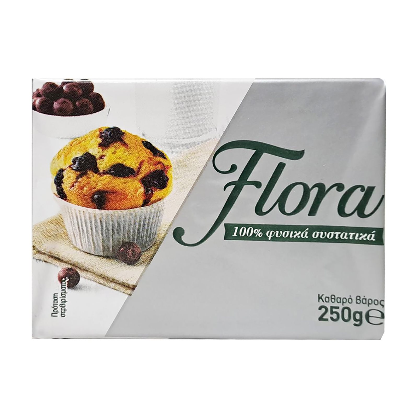 image of FLORA Μαργαρίνη με 79% Λιπαρά 250gr