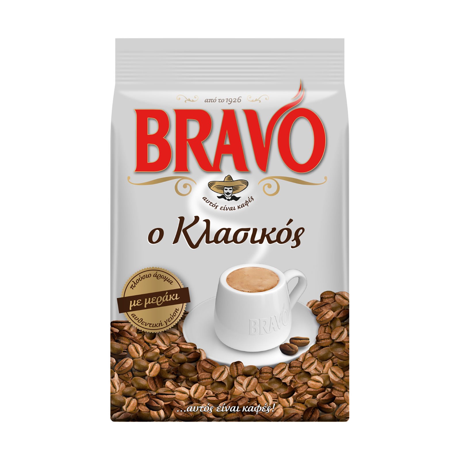 image of BRAVO Κλασικός Καφές Ελληνικός 95gr