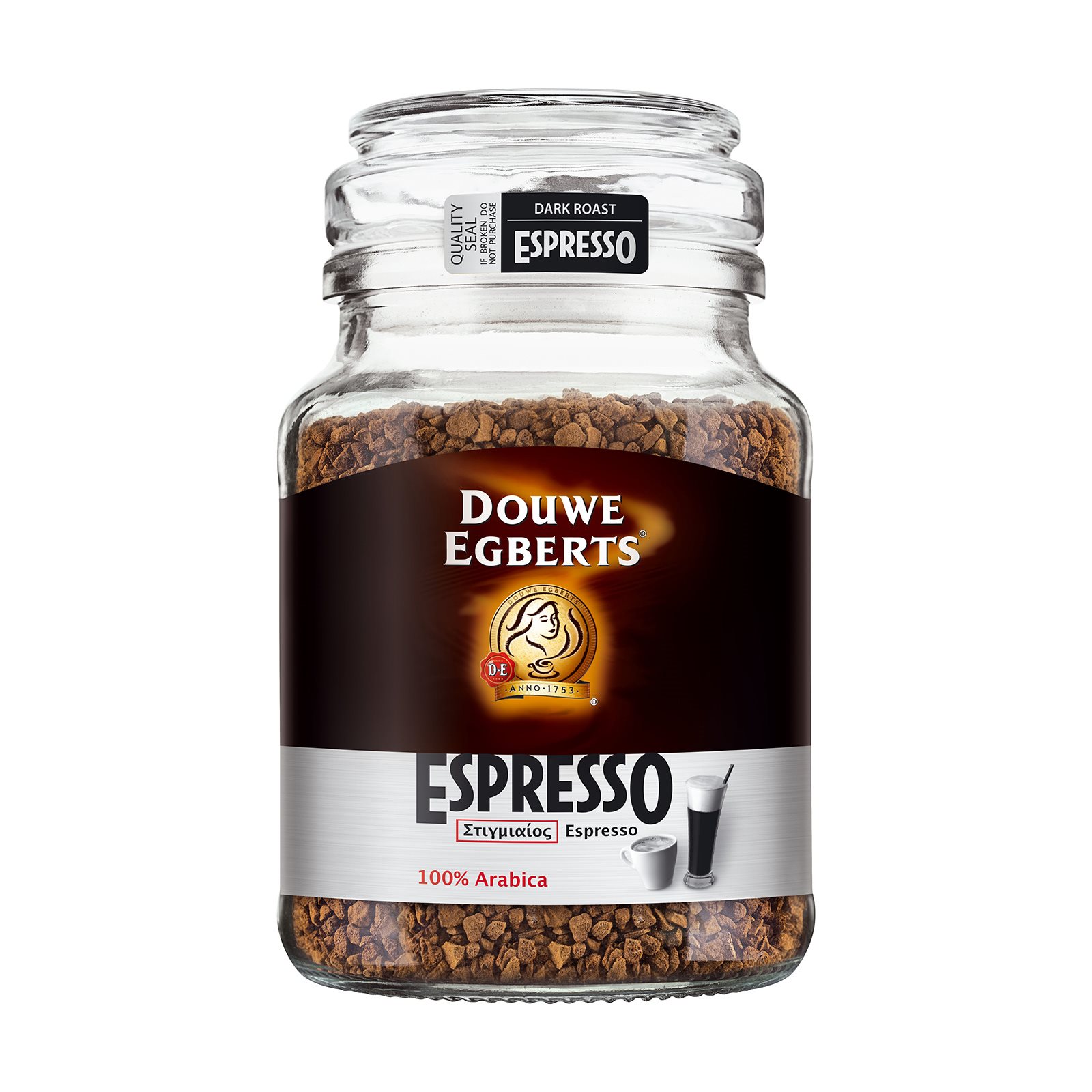 image of DOUWE EGBERTS Καφές Στιγμιαίος Espresso 185gr