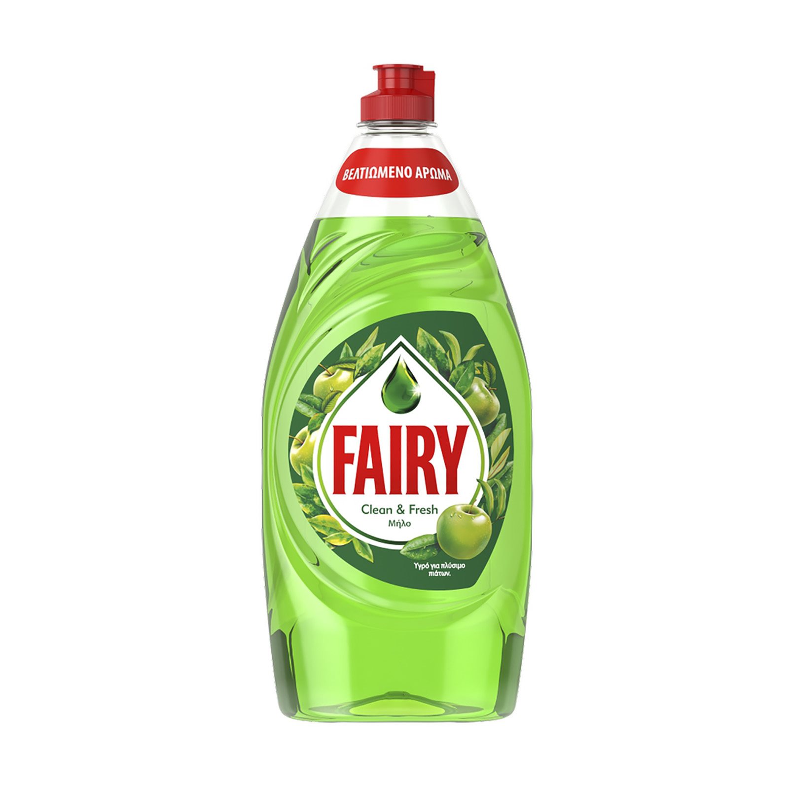 image of FAIRY Clean & Fresh Απορρυπαντικό Πιάτων Υγρό Μήλο 900ml